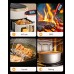 Zewwen Meat Thermometer, Instant Read Food Thermometers for Cooking with Dual Probes, Big Backlight Screen & Calibration, Digital Kitchen Thermometer for Oven, Candy, Grill, Smoker BBQ & Oil Fry