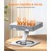 Zewwen Laptop Stand for Desk, Ergonomic Adjustable Foldable Computer Stand with Heat-Vent, Aluminium Alloy Laptop Riser Compatible with MacBook Air, Pro, Dell XPS, Samsung, 10”-16"