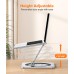 Zewwen Laptop Stand for Desk, Ergonomic Adjustable Foldable Computer Stand with Heat-Vent, Aluminium Alloy Laptop Riser Compatible with MacBook Air, Pro, Dell XPS, Samsung, 10”-16"