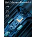 Zewwen FM Transmitter for Car Bluetooth 5.3, Type-C PD 30W & QC3.0 18W USB Car Charger, Cigarette Lighter Bluetooth Car Adapter Wireless Radio, Hands-Free Call, Hi-Fi MP3 Player, 7 Colors LED Backlit