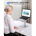 Zewwen Laptop Stand for Desk, 8 Adjustable Height Aluminum Computer Stand, Ergonomic Laptop Riser Holder Sit to Stand Compatible with MacBook, Air, Pro and More 10"-16" Notebooks